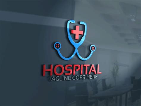hospital logo template creative logo templates creative market
