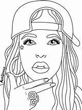 Coloring Pages Women Printable Woman Color Face Print Getcolorings Beautiful sketch template