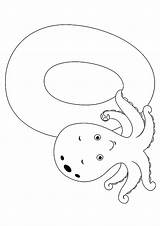 Octopus Tintenfisch Oktopus Momjunction sketch template