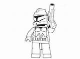 Lego Coloring Wars Star Pages Printable Stormtrooper Drawing Vader Darth Fett Trooper Characters Storm Boba Jango Color Saga Complete Collection sketch template