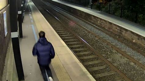 Terrifying Footage Shows Woman Desperately Fleeing Sex Attacker At