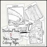 Coloring Dragon Pages Petes sketch template