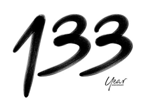 years anniversary celebration vector template  number logo design  birthday black