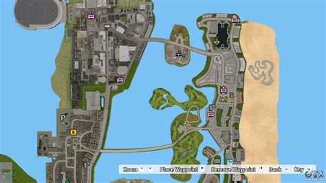 hd satellite map  vice city  gta vice city definitive edition