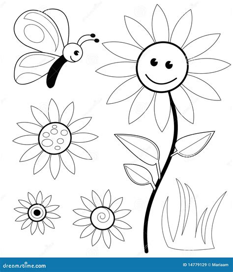 coloring book sketches stock illustration illustration  floral