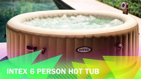 Intex 6 Person Inflatable Hot Tub Review Youtube