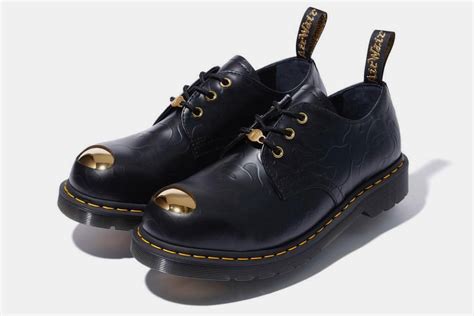 bape  dr martens gold steel toe boots release date pricing  info
