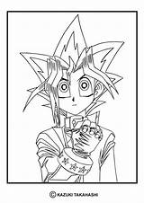 Oh Yu Gi Coloring Pages Yugioh Color Print Hellokids Printable Online Kids sketch template