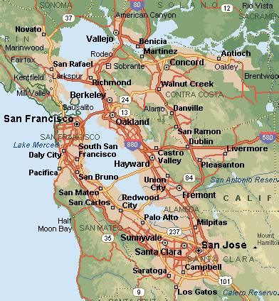 simple map   bay area counties    bay area residents