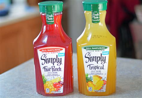 simply juice drinks  natural juice drink giveaway mommys