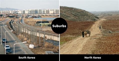 differences between north and south korea memolition