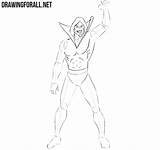 Morbius Draw Marvel Drawing Drawingforall sketch template