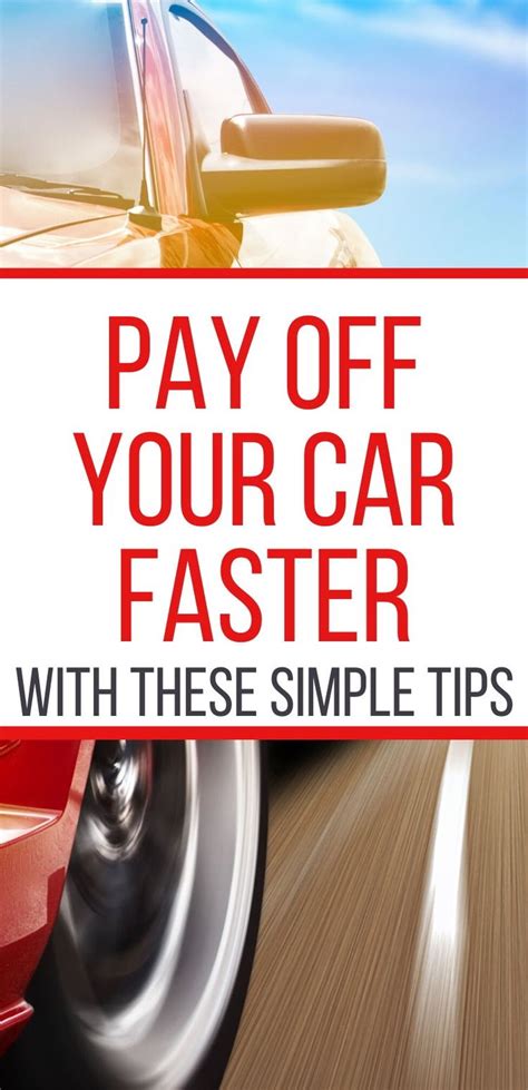 pay   car faster   simple strategies loan payoff