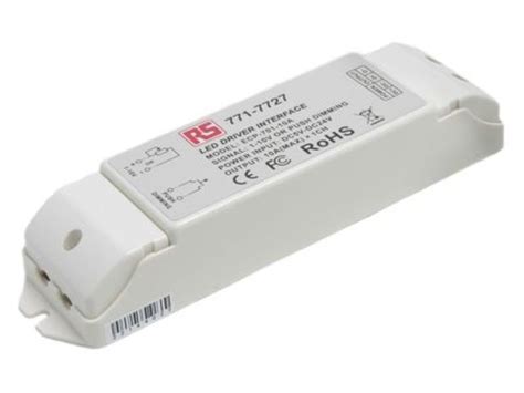 dimmer  led drivers va max contact rs components
