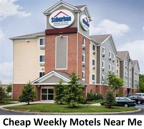 cheap weekly motels     easy  book
