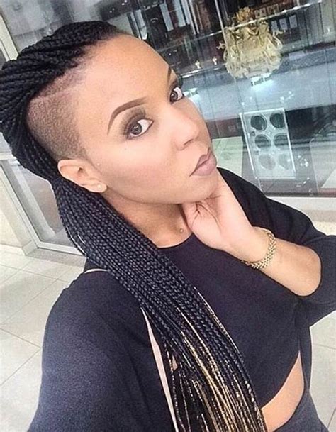 40 exotic braided hairstyles with shaved sides 2023 trends