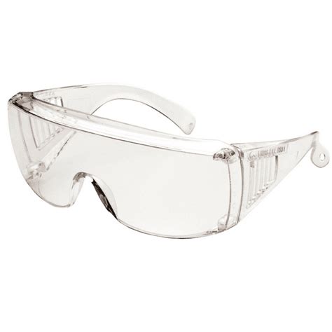 safety goggles over glasses lab work eyewear wide protective clear z87