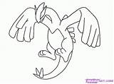 Pokemon Lugia Coloring Pages Draw Characters Print Step Colouring Anime Charizard Library Clipart Coloringhome sketch template