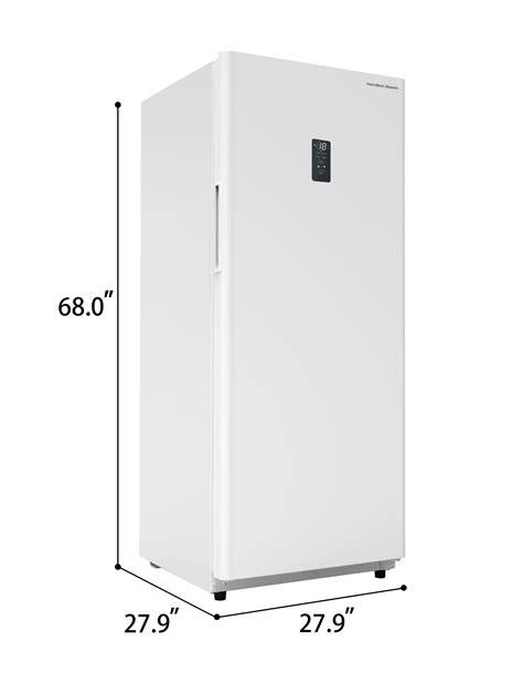 14 Cu Ft Upright Convertible Refrigerator Freezer Hamilton Beach