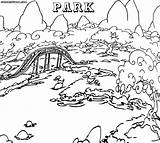 Park Coloring Pages Water Printable Color Getdrawings Drawing 87kb 1000 Getcolorings sketch template