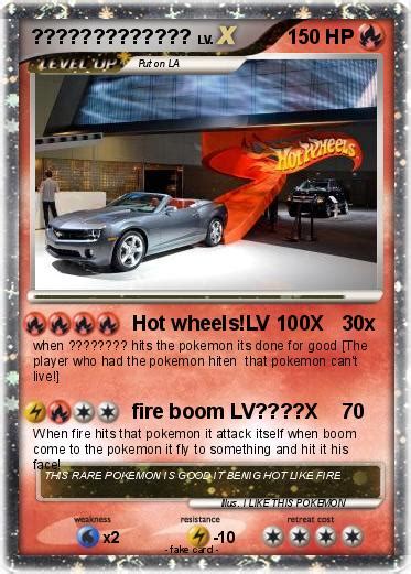 Pokémon 1 4751 4751 Hot Wheels Lv 100x My Pokemon Card