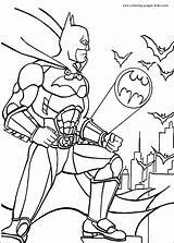 Batman Coloring Pages Roof Back sketch template