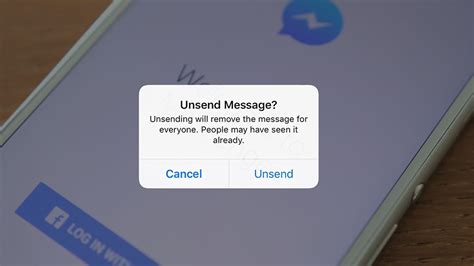 facebook  add unsend message feature  messenger