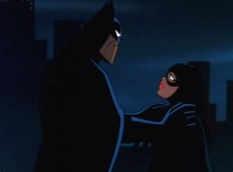 batman and batgirl kiss