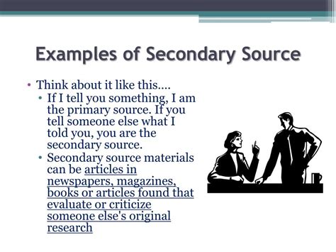 primary  secondary sources powerpoint
