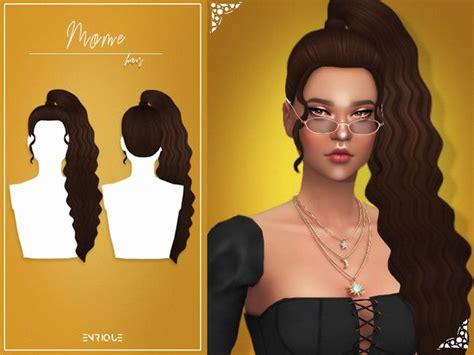 [enriques4] Mome Hairstyle Enriques4 On Patreon Sims Hair Sims 4