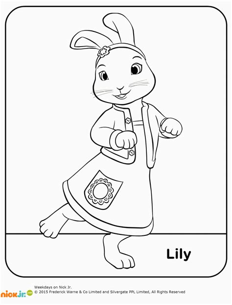 peter rabbit coloring pages