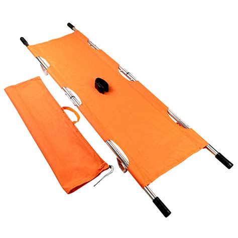 linedesign medical emergency aluminum alloy folding portable stretcher