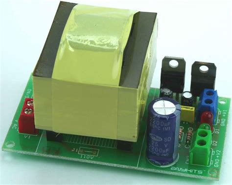 regulated power supply electronics labcom