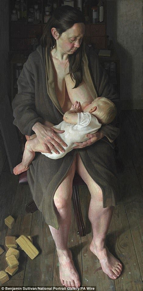 mother breastfeeding daughter in portrait award shortlist daily mail online