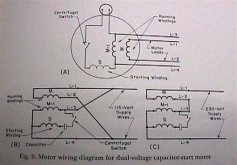 motor wiring diagram wiring leeson motor diagram  switch electric hookup reversing