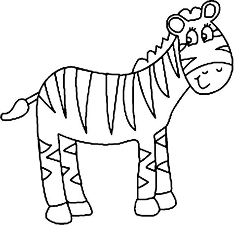 drawing zebra  animals printable coloring pages