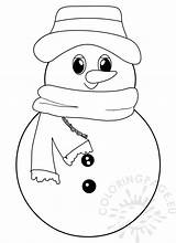 Snowman Simple Color Sheets Preschool Coloring Scarf Reddit Email Twitter sketch template