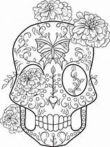 Coloring Skull Sugar Pages Advanced Dead Kidspressmagazine Skulls Adult Printable Kids Adults Flowers Sheets Mandala Book Print Colouring Now sketch template