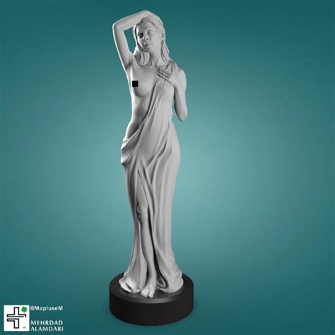 Statue Woman Naked 3d Model Meshplorer