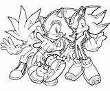 Shadow Hedgehog Coloring Pages Color Print Kids sketch template