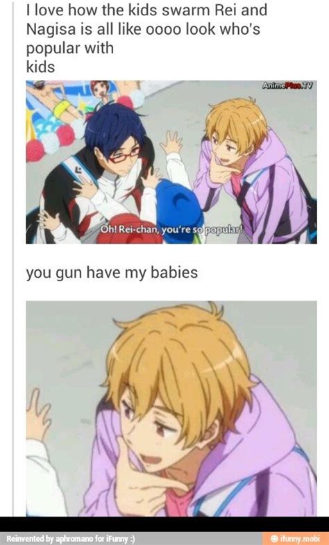 reigisa i read this in the voice of nagisa from 50 off free pinterest swim smooth and