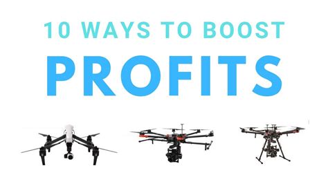 drone career tips  simple ways  boost profits   professional drone business youtube