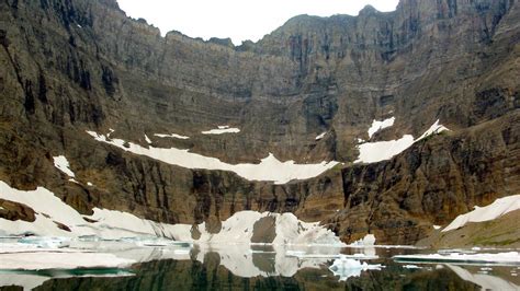 making waves iceberg lake glacier national park august