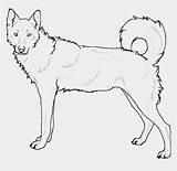 Husky Siberian Huskies Realistic Showy Pngkey Clipartkey Craftwhack Seekpng sketch template
