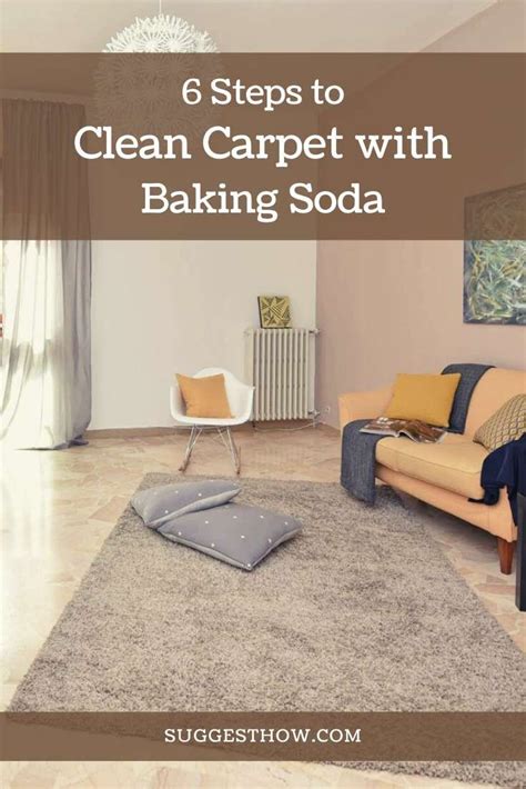clean carpet  baking soda  steps  follow   clean