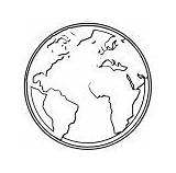 Wecoloringpage Globe Coloring Earth sketch template