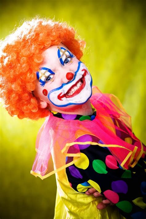 clown stock image image  party clown circus