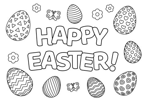 printable coloring pages  easter home design ideas