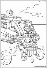 Paw Rubble Pages Patrol Marshall Coloring Cartoons Coloringpagesonly Print Printable Color Choose Board sketch template