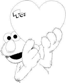 valentines day coloring pages valentines day coloring page elmo